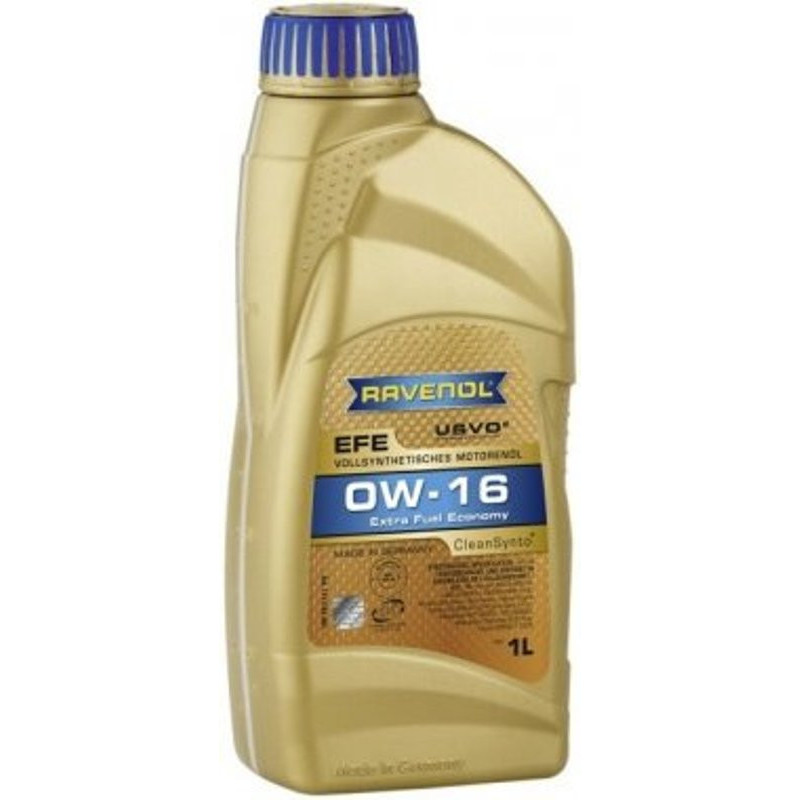 Motorový olej Ravenol 0W16 1L Motorový olej Ravenol 0W16 1L