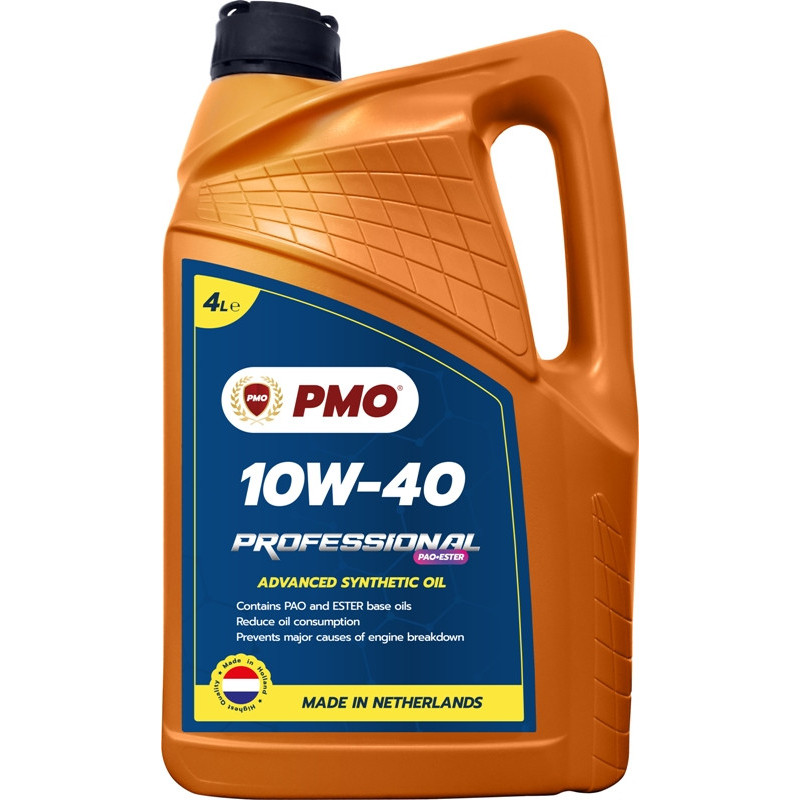 Olej PMO PROFESSIONAL ESTER-POWER 10W40 4L Olej PMO PROFESSIONAL ESTER-POWER 10W40 4L