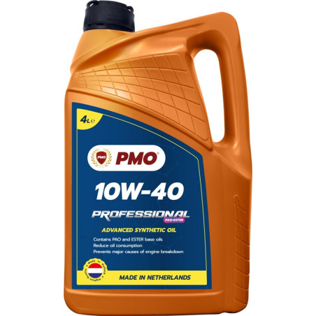 Olej PMO PROFESSIONAL ESTER-POWER 10W40 4L