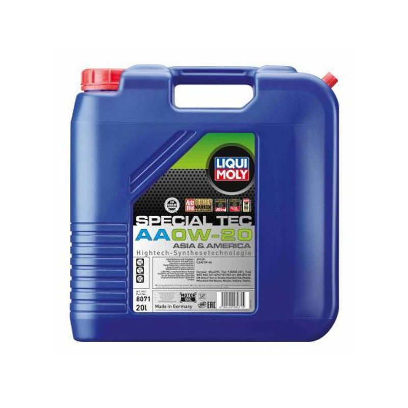 Motorový olej Liqui Moly 0W20 Special Tec AA 20L Motorový olej Liqui Moly 0W20 Special Tec AA 20L